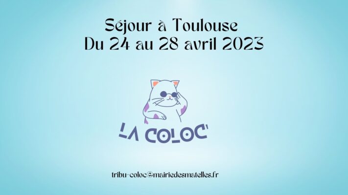 Lire la suite à propos de l’article Programme de la Coloc&rsquo; – Séjour Avril 2023