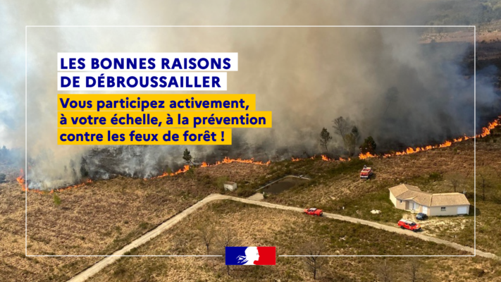 Lire la suite à propos de l’article Anticiper la saison des feux : avant l’été, pensons à débroussailler