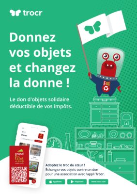 Lire la suite à propos de l’article Trocr : donnez vos objets et faites une bonne action !