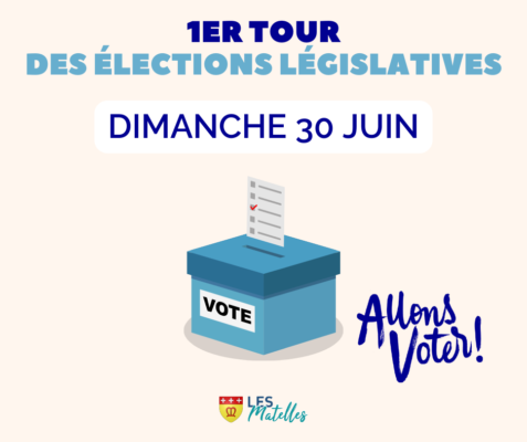 Lire la suite à propos de l’article INFORMATION | ÉLECTIONS LÉGISLATIVES | DIMANCHES 30 JUIN & 7 JUILLET