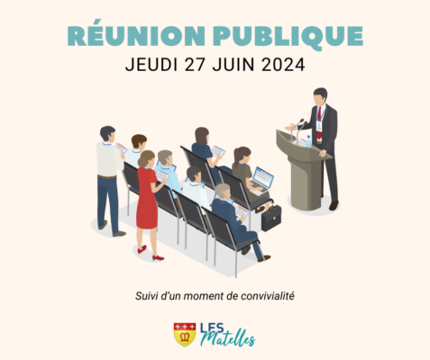 Lire la suite à propos de l’article AGENDA | RÉUNION PUBLIQUE D’INFORMATION | JEUDI 27 JUIN