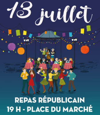 Lire la suite à propos de l’article AGENDA | REPAS REPUBLICAIN | SAMEDI 13 JUILLET