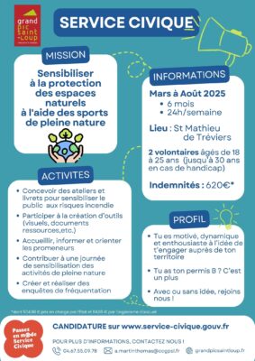 Lire la suite à propos de l’article Service civique