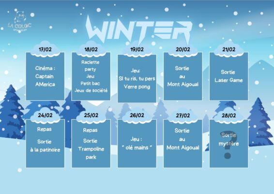 Lire la suite à propos de l’article Programmes des Vacances