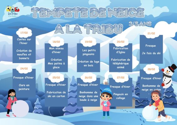 Lire la suite à propos de l’article Programmes des Vacances