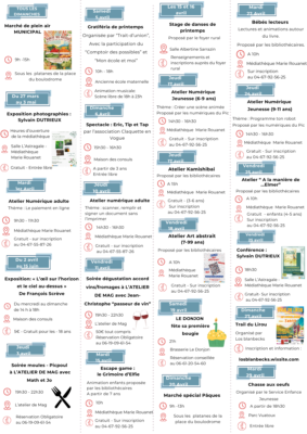 Lire la suite à propos de l’article 📆AGENDA AVRIL 2025