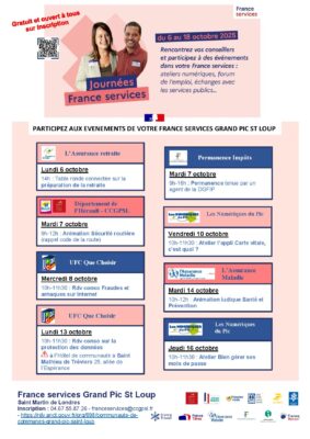 Lire la suite à propos de l’article Journées Nationales France services