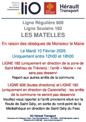 Lire la suite à propos de l’article Circulation modifiée