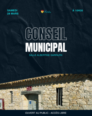 Lire la suite à propos de l’article 📢 <strong>Conseil Municipal : Notez la date !</strong>